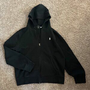 Ralph Lauren black zip hoodie